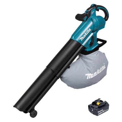 Makita DUB 187 G Souffleur et aspirateur de feuilles sans fil 18 V Brushless + 1x batterie 6,0 Ah - sans chargeur