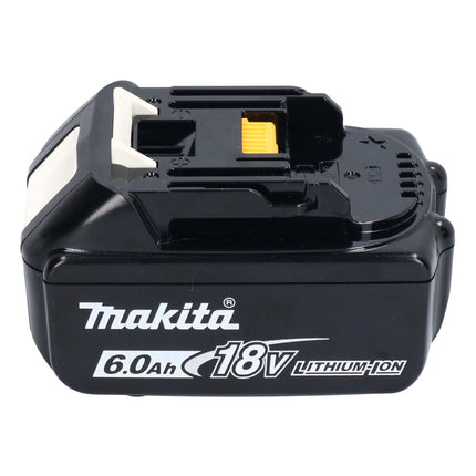 Makita DBO 382 G1J Ponceuse vibrante sans fil 18 V 93 x 185 mm Brushless + 1x batterie 6,0 Ah + Makpac - sans chargeur