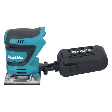 Makita DBO 484 RT Ponceuse vibrante sans fil 18 V 112 x 102 mm + 2x batterie 5,0 Ah + chargeur