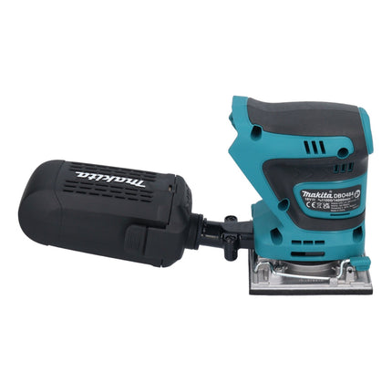 Makita DBO 484 RT Ponceuse vibrante sans fil 18 V 112 x 102 mm + 2x batterie 5,0 Ah + chargeur