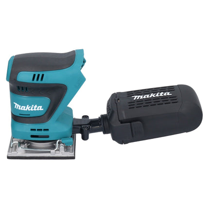 Makita DBO 484 T1J Ponceuse vibrante sans fil 18 V 112 x 102 mm + 1x batterie 5,0 Ah + Makpac - sans chargeur