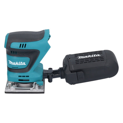 Makita DBO 484 RTJ ponceuse orbitale sans fil 18 V 112 x 102 mm + 2x batterie 5,0 Ah + chargeur + Makpac