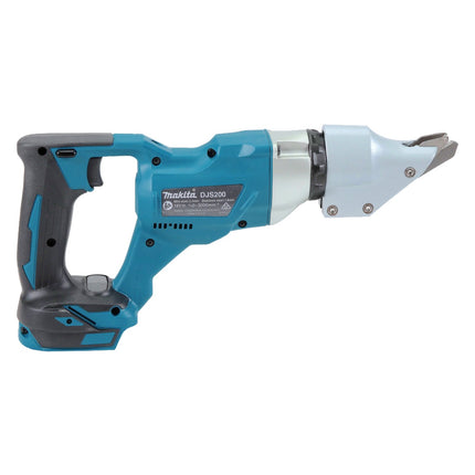 Makita DJS 200 RG1 Cisaille à tôle sans fil 18 V 2,0 mm Brushless + 1x batterie 6,0 Ah + chargeur