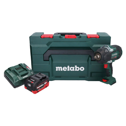Metabo SSW 18 LTX 1450 BL Visseuse à choc sans fil 18 V 1450 Nm Brushless + 1x batterie 5,5 Ah + chargeur + metaBOX