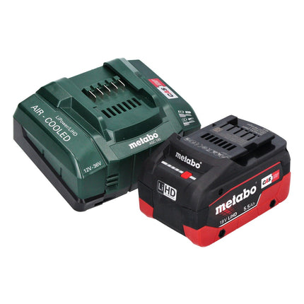 Metabo SSW 18 LTX 1450 BL Visseuse à choc sans fil 18 V 1450 Nm Brushless + 1x batterie 5,5 Ah + chargeur + metaBOX