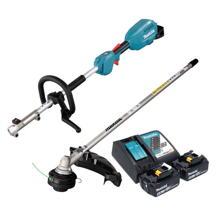 Makita DUX 18 RT2X1 Outil multifonction sans fil 18 V Brushless + 2x batterie 5,0 Ah + kit chargeur