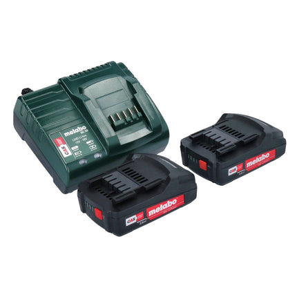 Metabo MS 18 LTX 15 Trononneuse sans fil 18 V 15 cm 5 m/s + 2x accu 2,0 Ah + chargeur