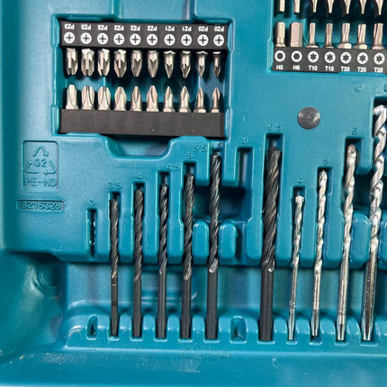 Makita HP 488 DAEX1 Akku Schlagbohrschrauber 18 V 42 Nm G Serie 2x Akku 2 0 Ah Ladegeraet Zubehoerset Koffer Unvollstaendig 3 - toolbrothers