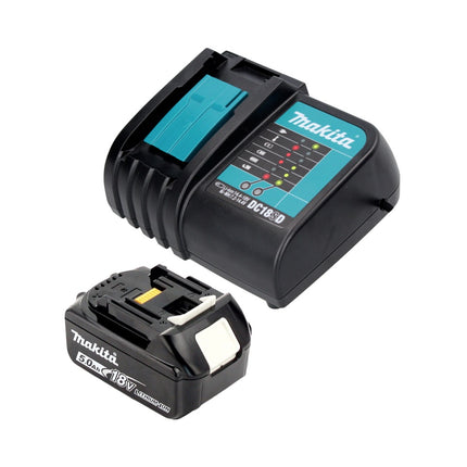 Makita DCM 501 RT Machine à café portable sur batterie + 1x 5,0 Ah batterie & chargeur