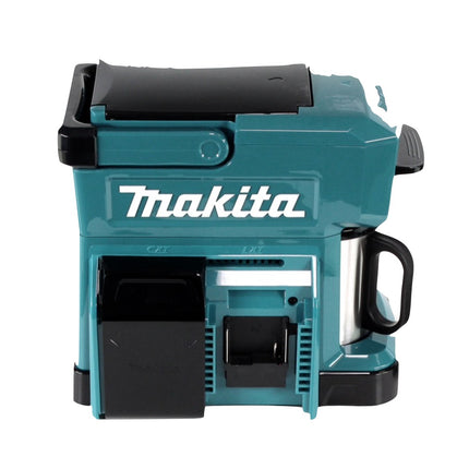 Makita DCM 501 RT Machine à café portable sur batterie + 1x 5,0 Ah batterie & chargeur