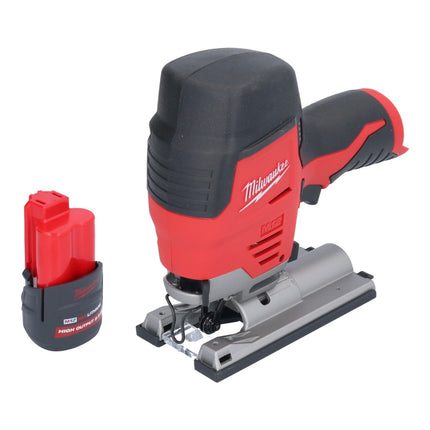 Milwaukee M12 JS-251 Scie sauteuse sans fil 12 V + 1x batterie 2,5 Ah - sans chargeur de batterie