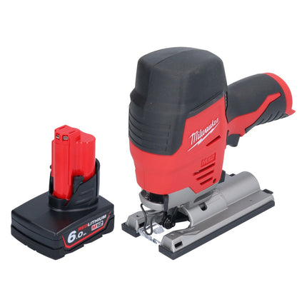 Milwaukee M12 JS-601 Scie sauteuse sans fil 12 V + 1x batterie 6,0 Ah - sans chargeur de batterie