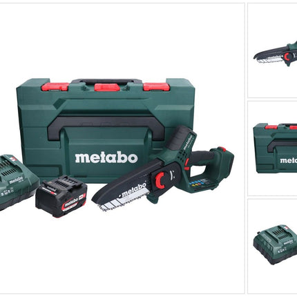Metabo MS 18 LTX 15 outil sans fil 18 V 15 cm 5 m/s + 1x batterie 4,0 Ah + chargeur + metaBOX