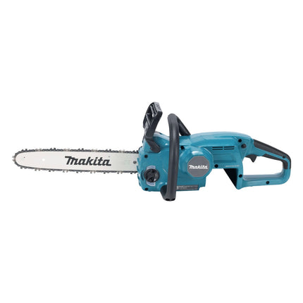Makita DUC 357 RM2X2 Trononneuse d'elagage sans fil 18 V 35 cm 7,7 m/s Brushless + 2x batterie 4,0 Ah + kit chargeur