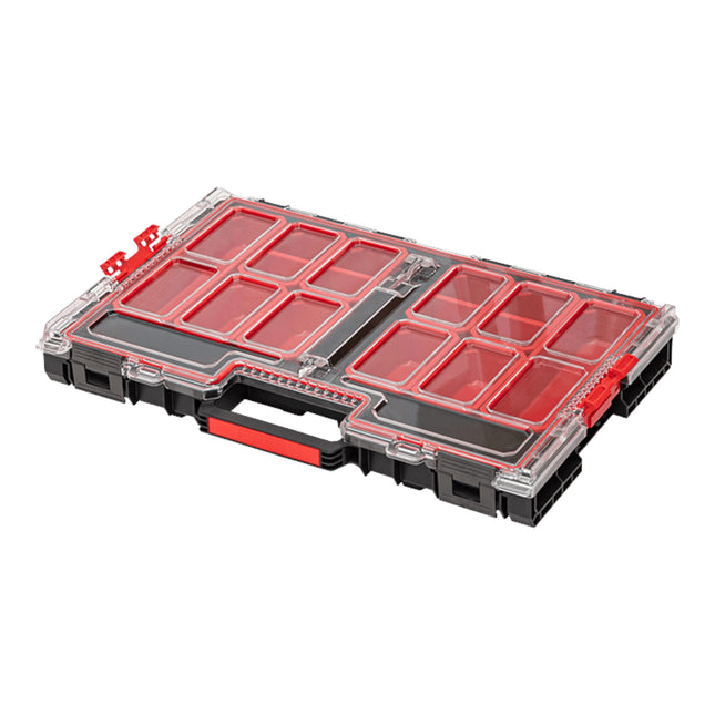 Qbrick System ONE Organizer L 2.0 empilable 531 x 379 x 77 mm 6 l IP 66 avec 10 inlays