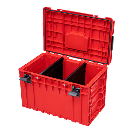 Qbrick System ONE 450 2.0 Vario RED ULTRA HD Custom Mallette à outils modulaire Organiseur 585 x 385 x 420 mm 52 l empilable IP66