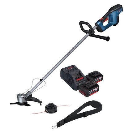 Bosch GFR 18V-23 Professional Débroussailleuse sans fil 18 V 230 mm Brushless + 2x batterie 5,0 Ah + chargeur