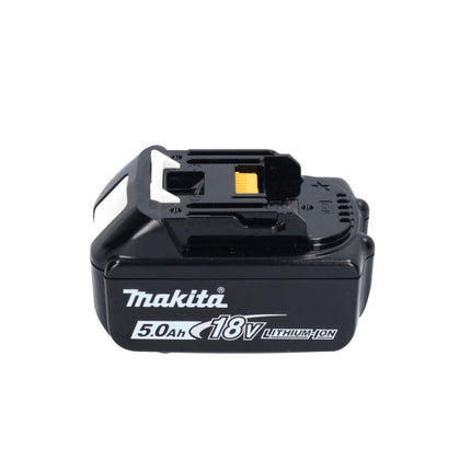 Makita DBO 381 T1JU Ponceuse vibrante sans fil 18 V 93 x 185 mm Brushless + 1x batterie 5,0 Ah + Makpac - sans chargeur