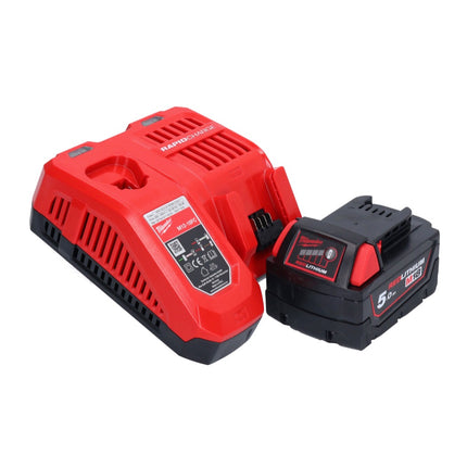 Milwaukee M18 FSZ-501 Recipro Sbelsge 18 V Brushless batterie + 1x 5.0 Ah batterie + chargeur