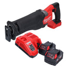Milwaukee M18 FSZ-502 Recipro Sbelsge 18 V Brushless batterie + 2x 5.0 Ah batterie + chargeur