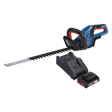 Bosch GHE 18V-60 Professional Taille-haies sans fil 18 V 60 cm Brushless + 1x batterie 2,0 Ah + chargeur