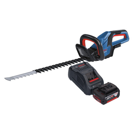 Bosch GHE 18V-60 Professional Taille-haies sans fil 18 V 60 cm Brushless + 1x batterie 5,0 Ah + chargeur