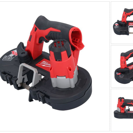 Milwaukee M12 BS-0 Scie à ruban sans fil 12 V 41 x 41 mm Solo ( 4933431310 ) - sans batterie, sans chargeur