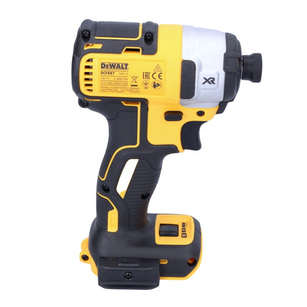 DeWalt DCF 887 N Clé à choc sans fil 18 V 205 Nm 1/4'' Brushless + 1x batterie 5,0 Ah - sans chargeur