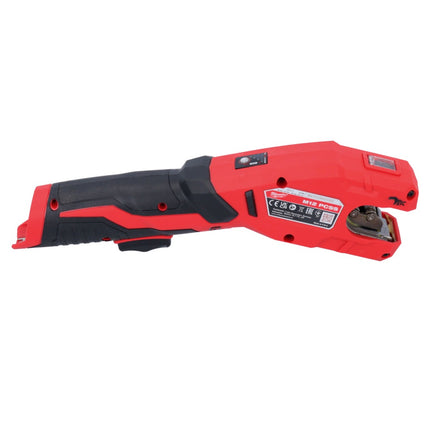 Milwaukee M12 PCSS-202 Coupe-tubes inox sans fil 12 V 12 - 28 mm + 2x batterie 2,0 Ah + chargeur