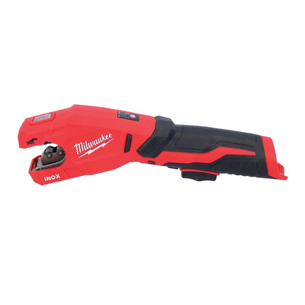 Milwaukee M12 PCSS-401 Coupe-tubes inox sans fil 12 V 12 - 28 mm + 1x batterie 4,0 Ah - sans chargeur