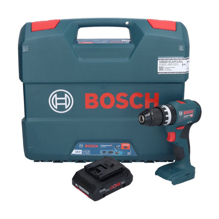 Bosch GSB 18V-45 Professional Perceuse-visseuse à percussion sans fil 18 V 45 Nm Brushless + 1x batterie ProCORE 4,0 Ah + L-Case - sans chargeur