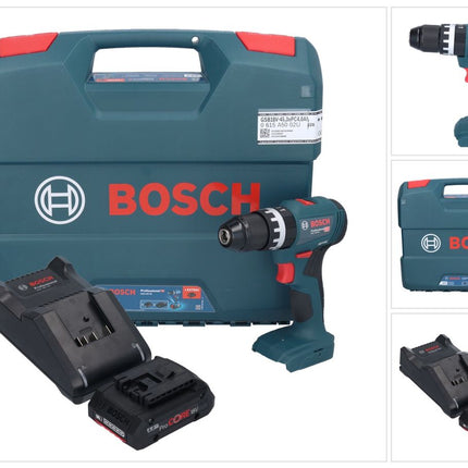 Bosch GSB 18V-45 Professional Perceuse-visseuse à percussion sans fil 18 V 45 Nm Brushless + 1x batterie ProCORE 4,0 Ah + chargeur + L-Case
