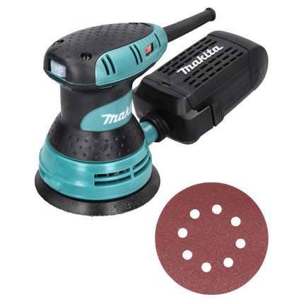 Makita BO 5031 Ponceuse excentrique 300 watts 125 mm + 50x papier abrasif K80