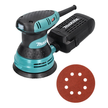 Makita BO 5031 Ponceuse excentrique 300 watts 125 mm + 50x papier abrasif K320