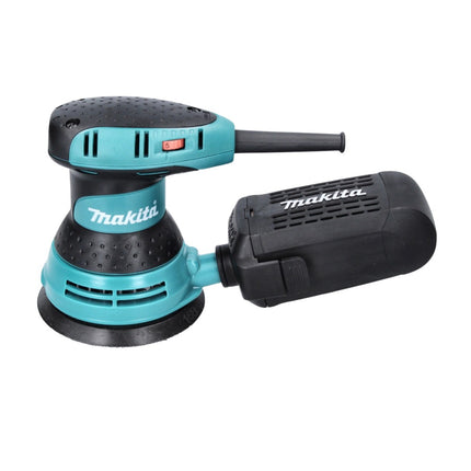Makita BO 5031 Ponceuse excentrique 300 watts 125 mm + 50x papier abrasif K240 + Makpac