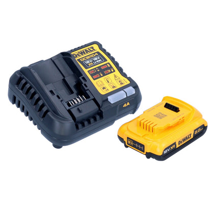 DeWalt DCB 1104 D1 kit de démarrage 12 V / 18 V 1x batterie 2,0 Ah + chargeur DCB 1104