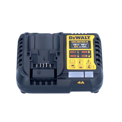 DeWalt DCB 1104 P2 Kit de démarrage sans fil 12 V / 18 V 2x batterie 5,0 Ah + chargeur DCB 1104