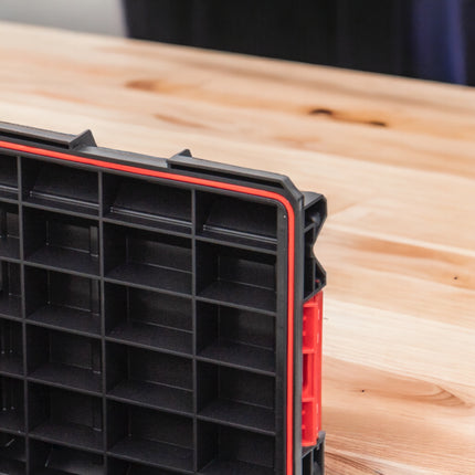 Toolbrothers RHINO Slim mallette à outils ECO Basic Xtra long 29 l IP54 + bac à outils