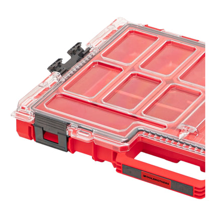 Toolbrothers RHINO XXL Organizer ULTRA Hauteur L Boîtes 6 l IP66 avec boîtes amovibles
