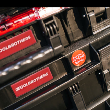 Toolbrothers RHINO XXL Organizer ECO hauteur XXL + Connect Adapter 19,5 L IP66