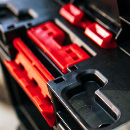 Toolbrothers RHINO XXL Mallette à outils ECO Vario+ hauteur L 38 l IP66 avec séparateurs amovibles