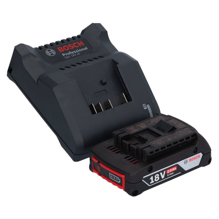 Bosch GSR 18V-55 Professional Perceuse-visseuse sans fil 18 V 55 Nm Brushless + 1x batterie 2,0 Ah + chargeur + L-Case