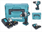 Makita DDF 489 RMJ Perceuse-visseuse sans fil 18 V 73 Nm Brushless + 2x batterie 4,0 Ah + chargeur + Makpac