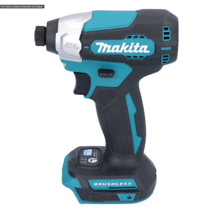 Makita DTD 157 M1J Clé à choc sans fil 18 V 140 Nm 1/4'' Brushless + 1x batterie 4,0 Ah + Makpac - sans chargeur