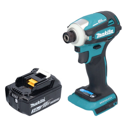 Makita DTD 172 F1 Clé à choc sans fil 18 V 180 Nm 1/4'' Brushless + 1x batterie 3,0 Ah - sans chargeur
