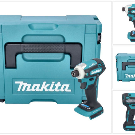Makita DTD 172 ZJ Clé à choc sans fil 18 V 180 Nm 1/4'' Brushless + Makpac - sans batterie, sans chargeur