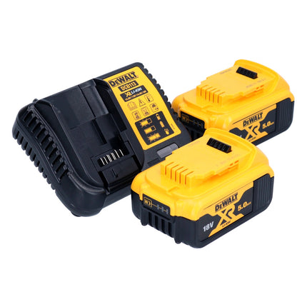 DeWalt DCH 263 P2 Marteau perforateur burineur sans fil 18 V 3 J SDS Plus Brushless + 2x Batterie 5,0 Ah + Ladegert