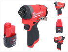 Milwaukee M12 FID2-201 Clé à choc sans fil 12 V 170 Nm 1/4