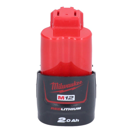 Milwaukee M12 FID2-201 Clé à choc sans fil 12 V 170 Nm 1/4" Brushless + 1x batterie 2,0 Ah - sans chargeur