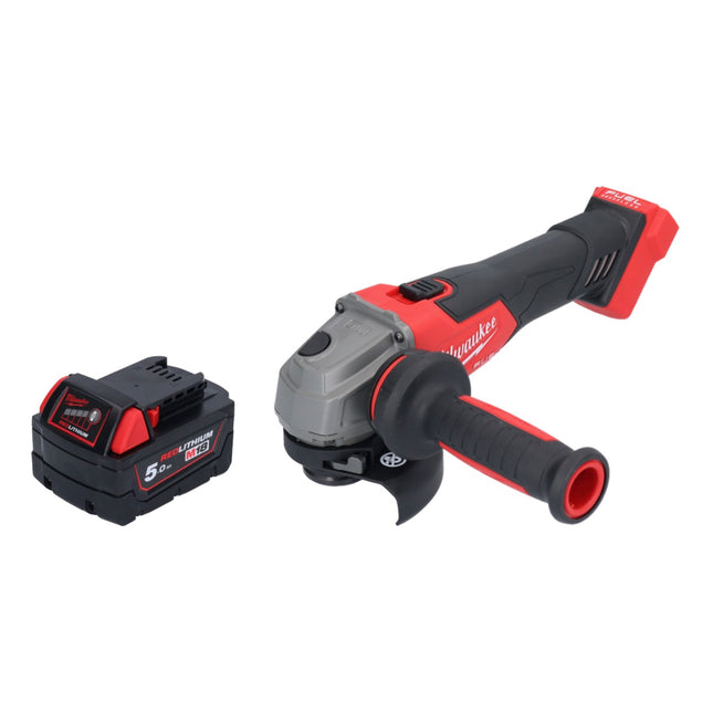 Milwaukee M18 FSAG115X-501 Meuleuse d'angle sans fil 18 V 115 mm Brushless + 1x batterie 5,0 Ah - sans chargeur
